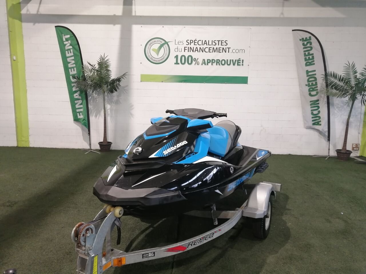 Sea-Doo GTR 2019 Bleu Longueuil, - photo #0