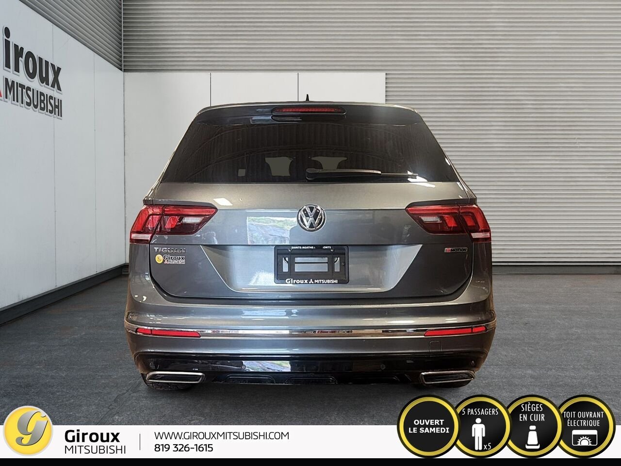 VOLKSWAGEN TIGUAN 2021 Gris Sainte-Agathe-des-Monts - photo #2