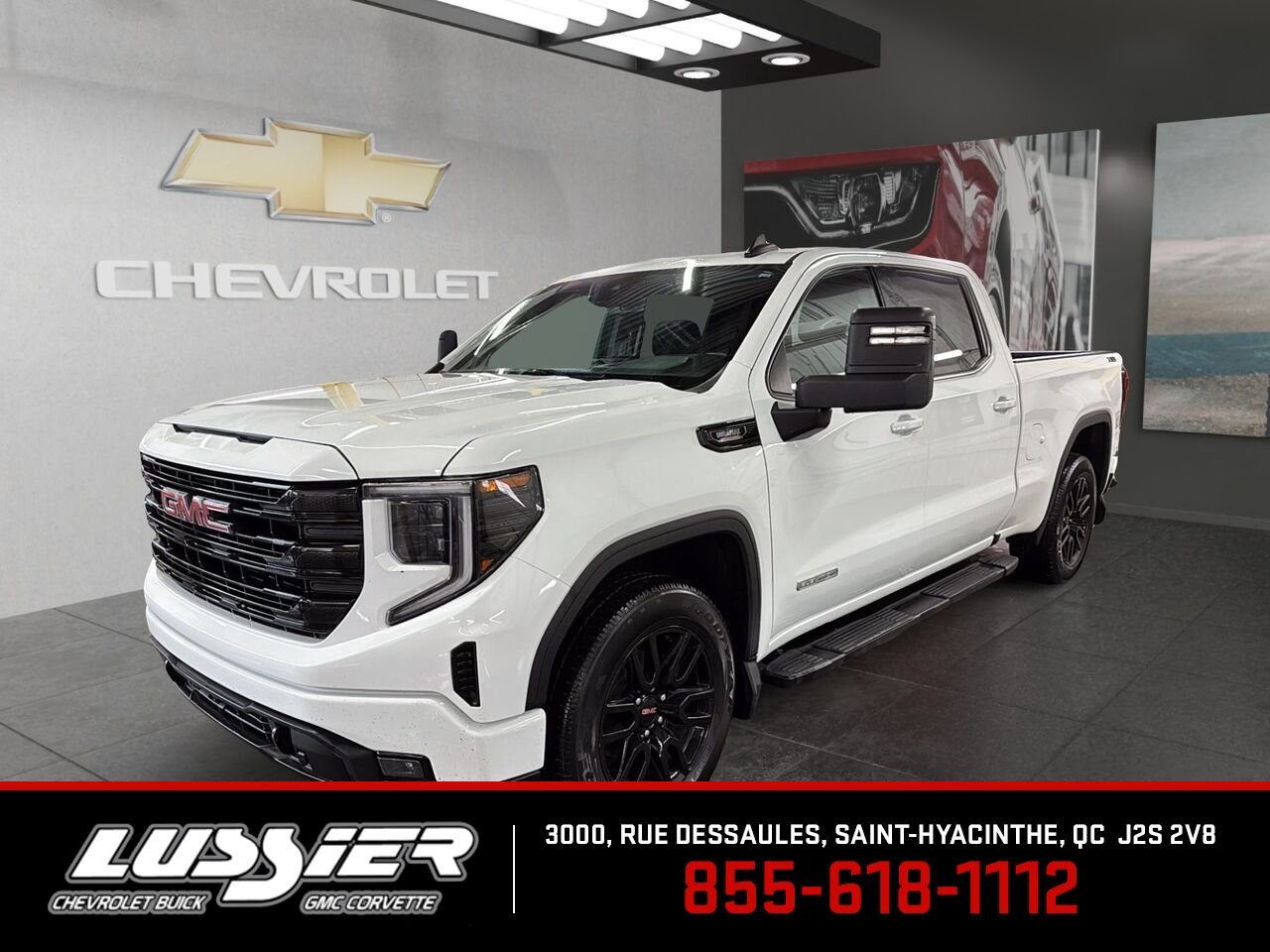 GMC SIERRA 1500 ELEVATION 2022 Blanc Saint-Hyacinthe - photo #0