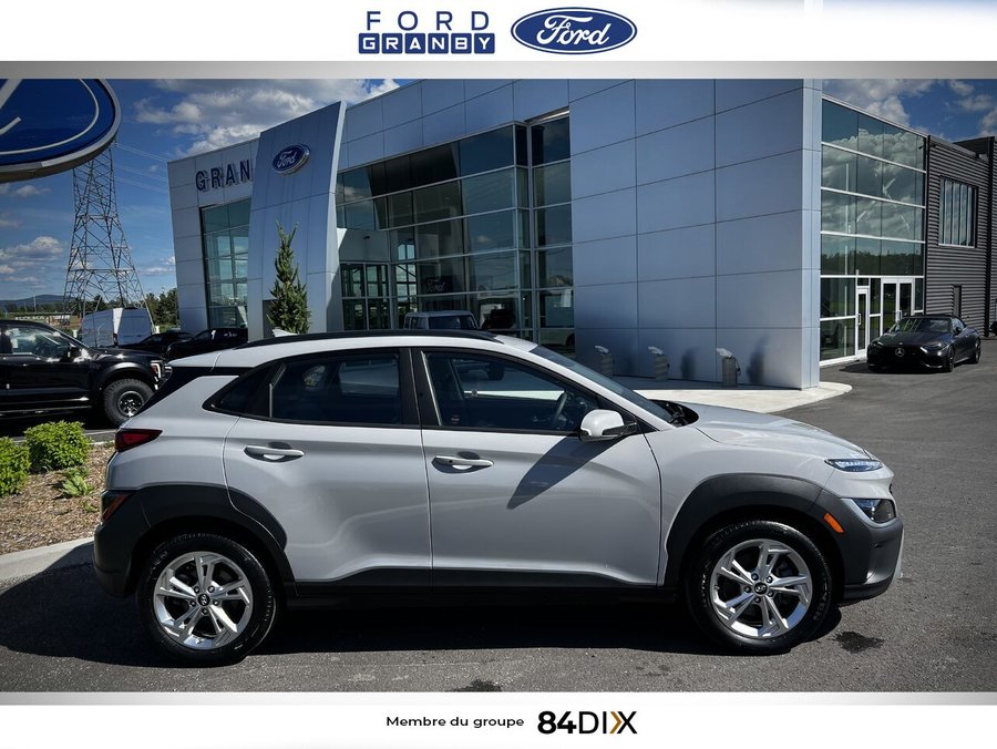 Hyundai Kona 2.0L Preferred TI avec ensemble soleil et cuir 2023 Gris