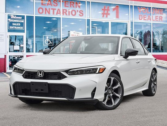 2025 Honda Civic Sedan Hybrid 2025 Platinum White Pearl