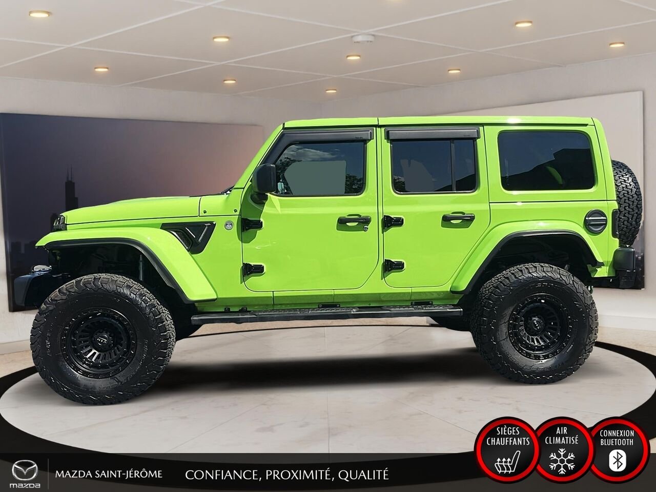 Jeep Wrangler 2021 Vert Saint-Jérôme - photo #8