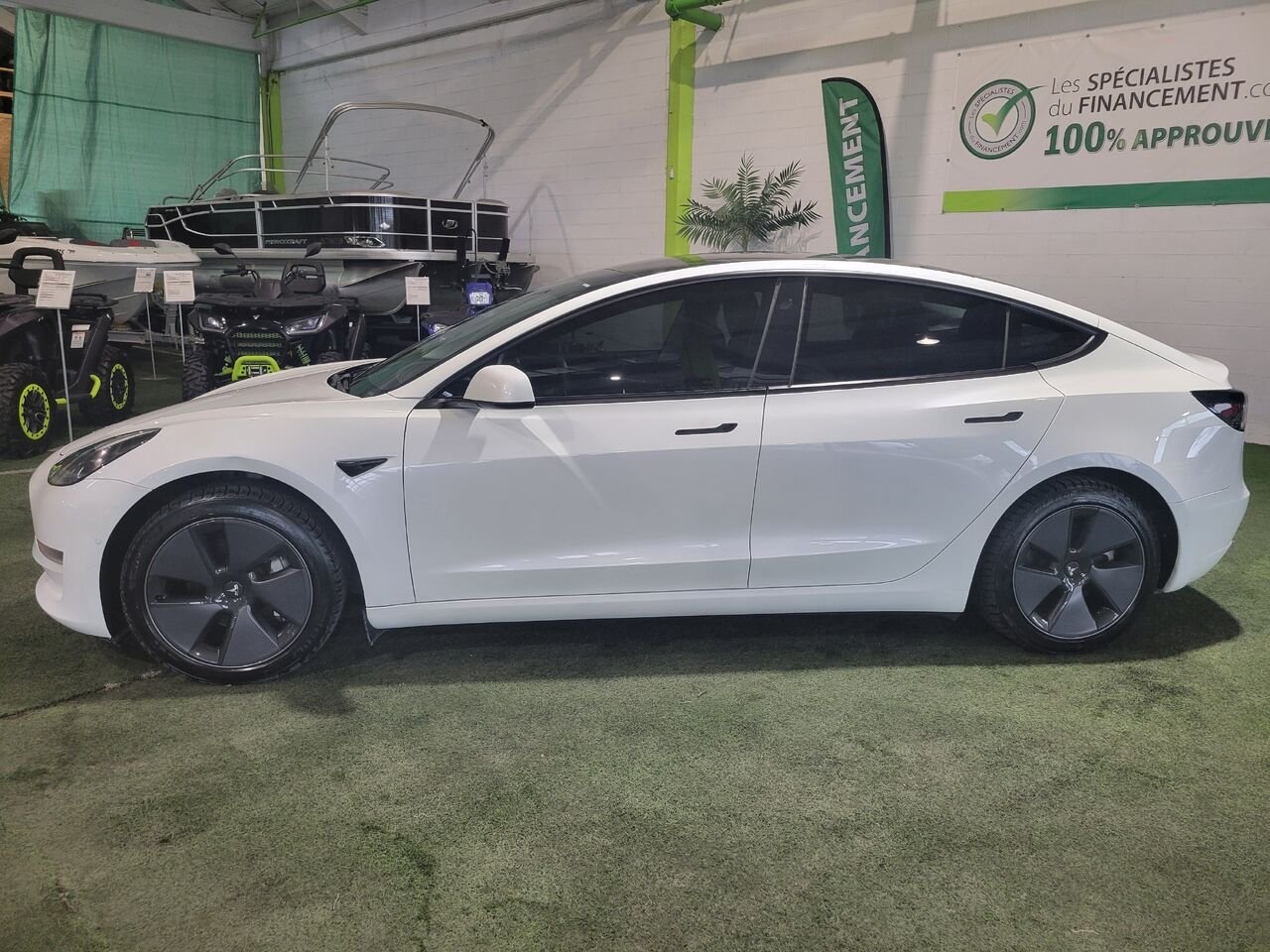 Tesla Model 3 2021 Blanc Longueuil, - photo #2