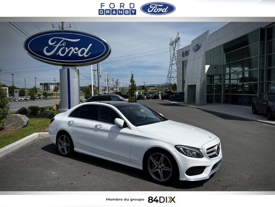 Mercedes-Benz Classe-C C 400 AMG 4MATIC BI-TURBO 2015 Blanc