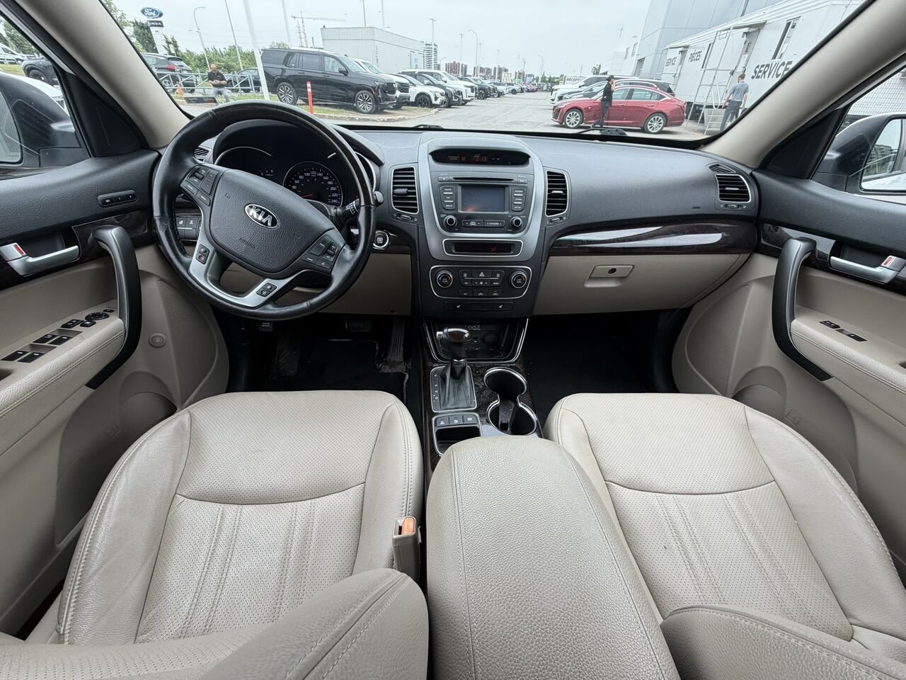 Kia Sorento EX AWD CUIR TOIT PANORAMIQUE 2015 Blanc Laval - photo #15