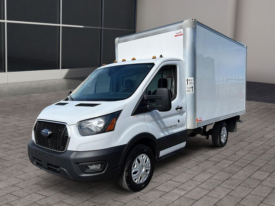 Ford Transit Cube 12 pieds simple roue 2023 2023 Blanc
