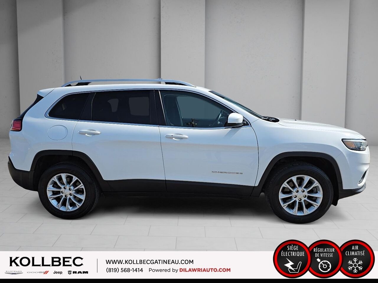 JEEP CHEROKEE 261101 | North 4x4 2019 Blanc Gatineau - photo #13
