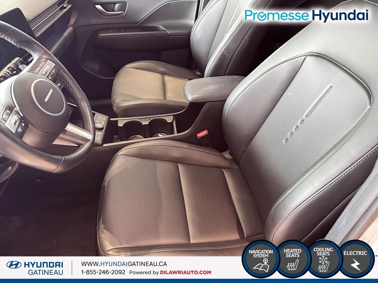 2024 Hyundai Kona Electric Grey Gatineau - photo #6