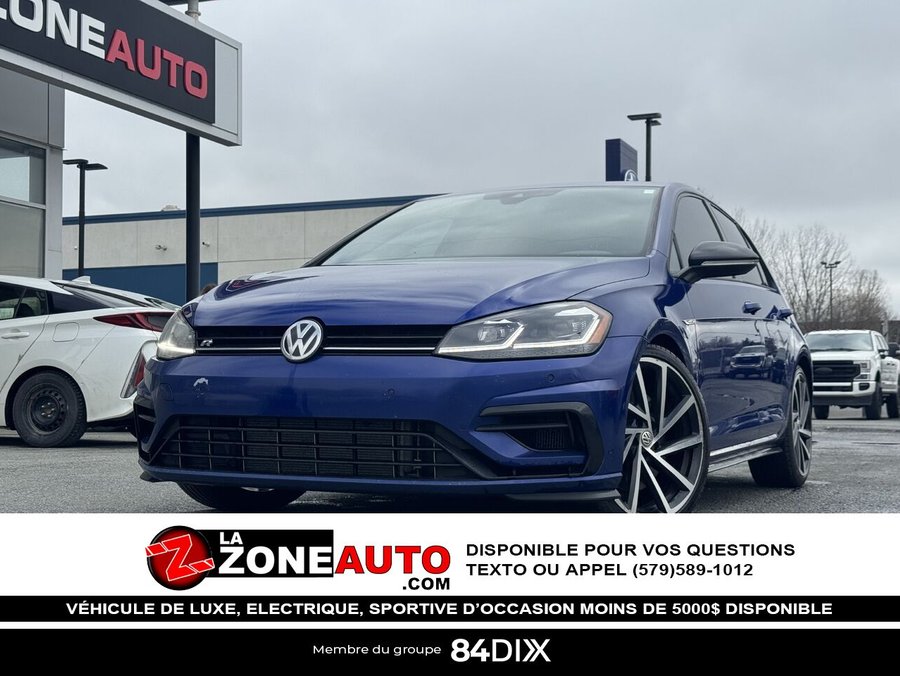 Volkswagen Golf R DSG 2018 2018 Bleu