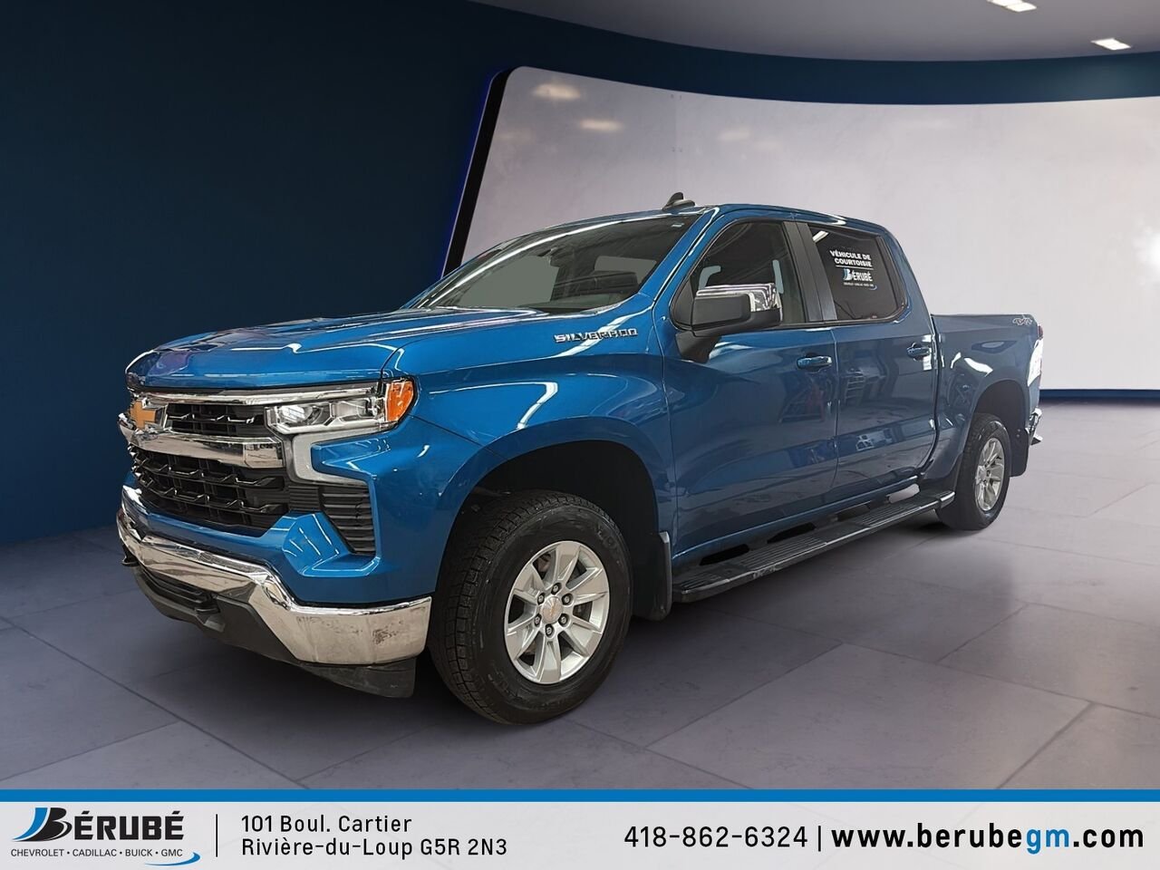 2024 CHEVROLET 1500 4RM, CAISSE COURTE, CAB. MULTIPLAC LT Blue Rivière-du-Loup - photo #0