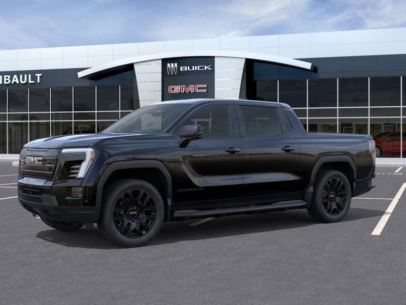 2026 GMC Sierra EV Élévation cabine multiplace 4RMe à autonomie prolongée Onyx Black Sherbrooke - photo #1