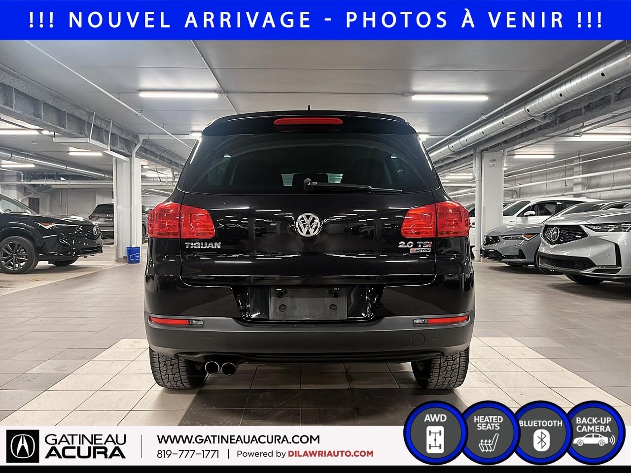 2017 Volkswagen Tiguan Édition Wolfsburg 4MOTION Black Gatineau - photo #5