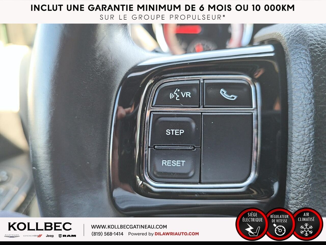 2017 DODGE GRAND CARAVAN SXT Premium Plus Red Ottawa & Gatineau - photo #10