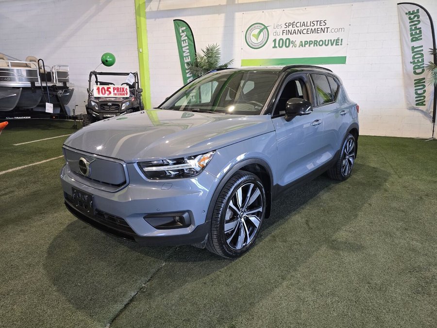 Volvo XC40 Recharge Pure Electric 2022 2022 Bleu