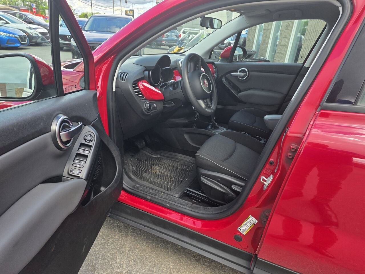 2016 fiat 500x Red  - photo #8