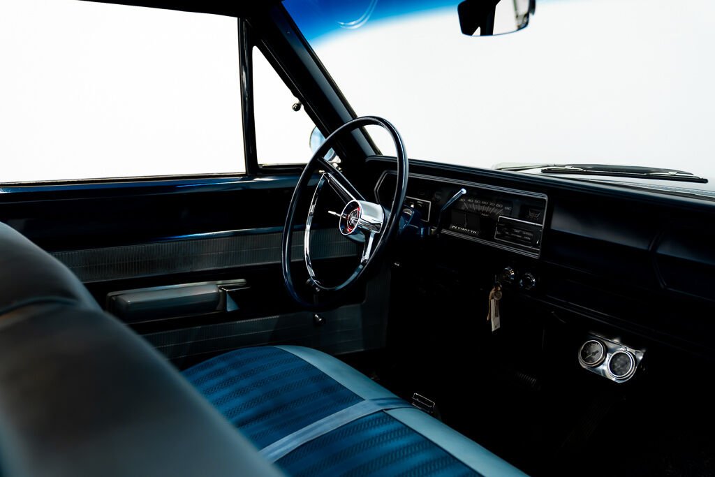 1966 Plymouth Belvedere **PRIX EN USD** Blue Montreal - photo #22