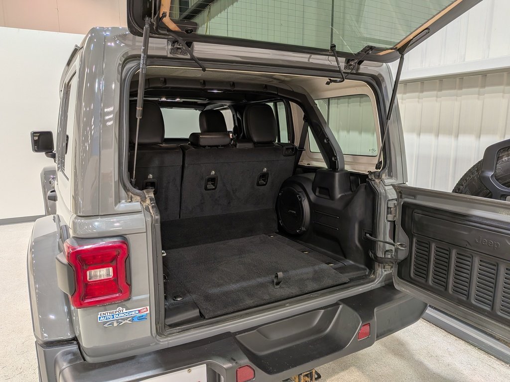 Jeep Wrangler 4xe Unlimited Sahara 4x4 2021 Gris Val-David - photo #8