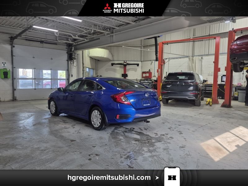 Honda Civic MW4450 | LX * Manuel * Caméra * Bluetooth 2018 Bleu Laval - photo #5