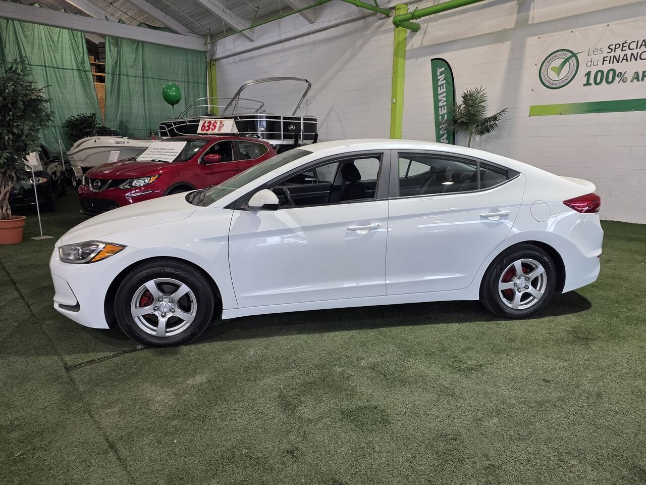 2017 Hyundai Elantra White  - photo #2