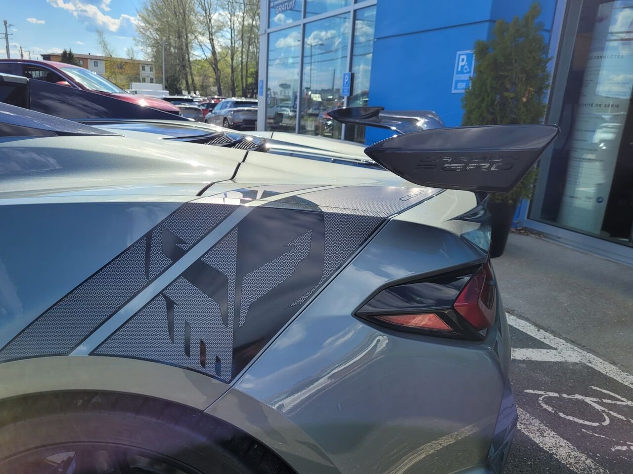 2024 Chevrolet Corvette Z06 cabriolet 2 portes avec 2LZ Grey Thetford Mines - photo #10