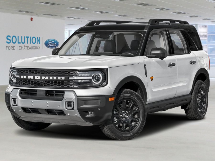 2026 Ford Bronco Sport BRONCO SPORT Space White Metallic