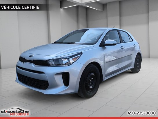 Kia Rio 5 portes LX+ AUTOMATIQUE-BANC ET VOLANT CHAUFFANT-CAMERA DE RECUL 2018 Argent