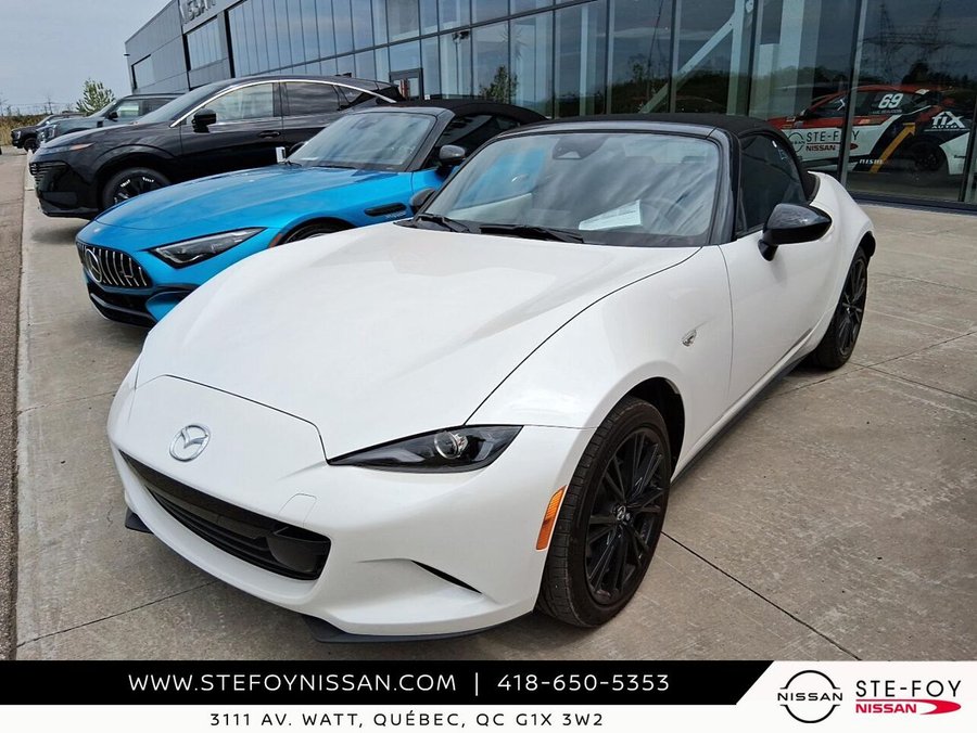 2025 Mazda MX-5 GS-P MIATA CLUB 2025 White