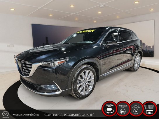 Mazda CX-9 GT | AWD | AUTO | TOIT | CUIR | BOSE | MAGS | CAM DE RECUL 2022 Noir