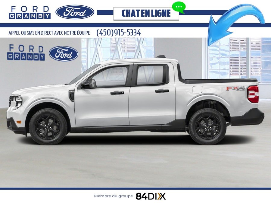 Ford Maverick XLT TI SuperCrew 2026 Blanc sidéral métallisé