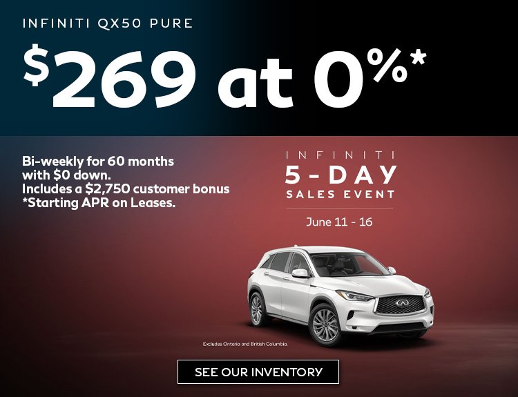 Infiniti mobile programme QX50 juin EN