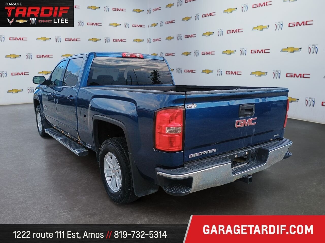 GMC SIERRA 4RM, CAISSE 46238A 2016 Bleu Amos - photo #3