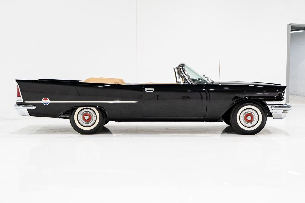1957 Chrysler 300C 1 of 474 convertibles produced **PRICE IN USD** Black Montreal - photo #29