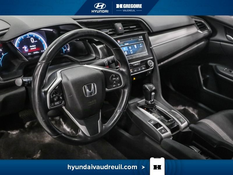 2018 Honda Civic White Laval - photo #13