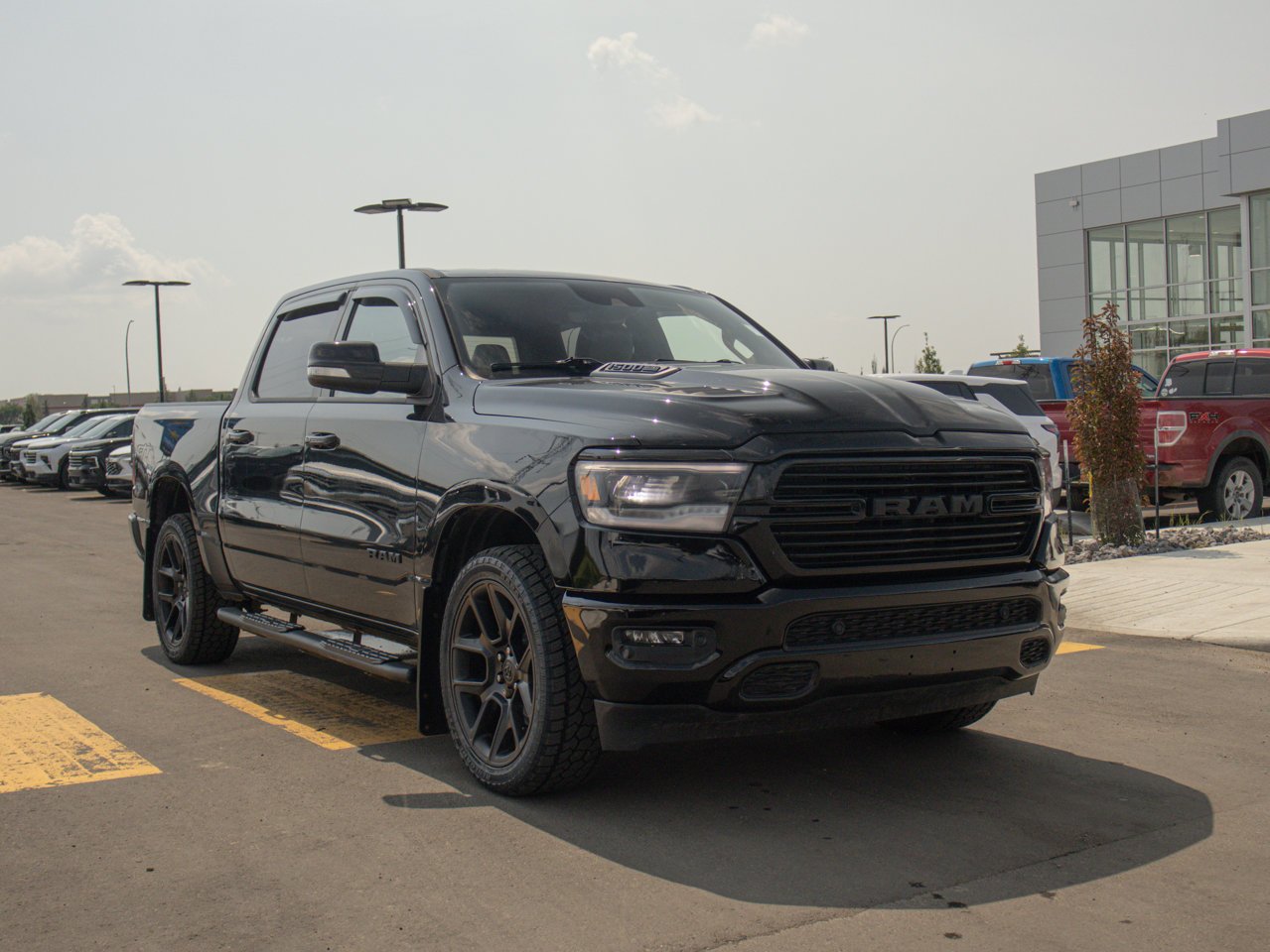 2022 Ram 1500 Sport 4x4 Crew Cab 5'7 Box Black Sherwood Park - photo #11