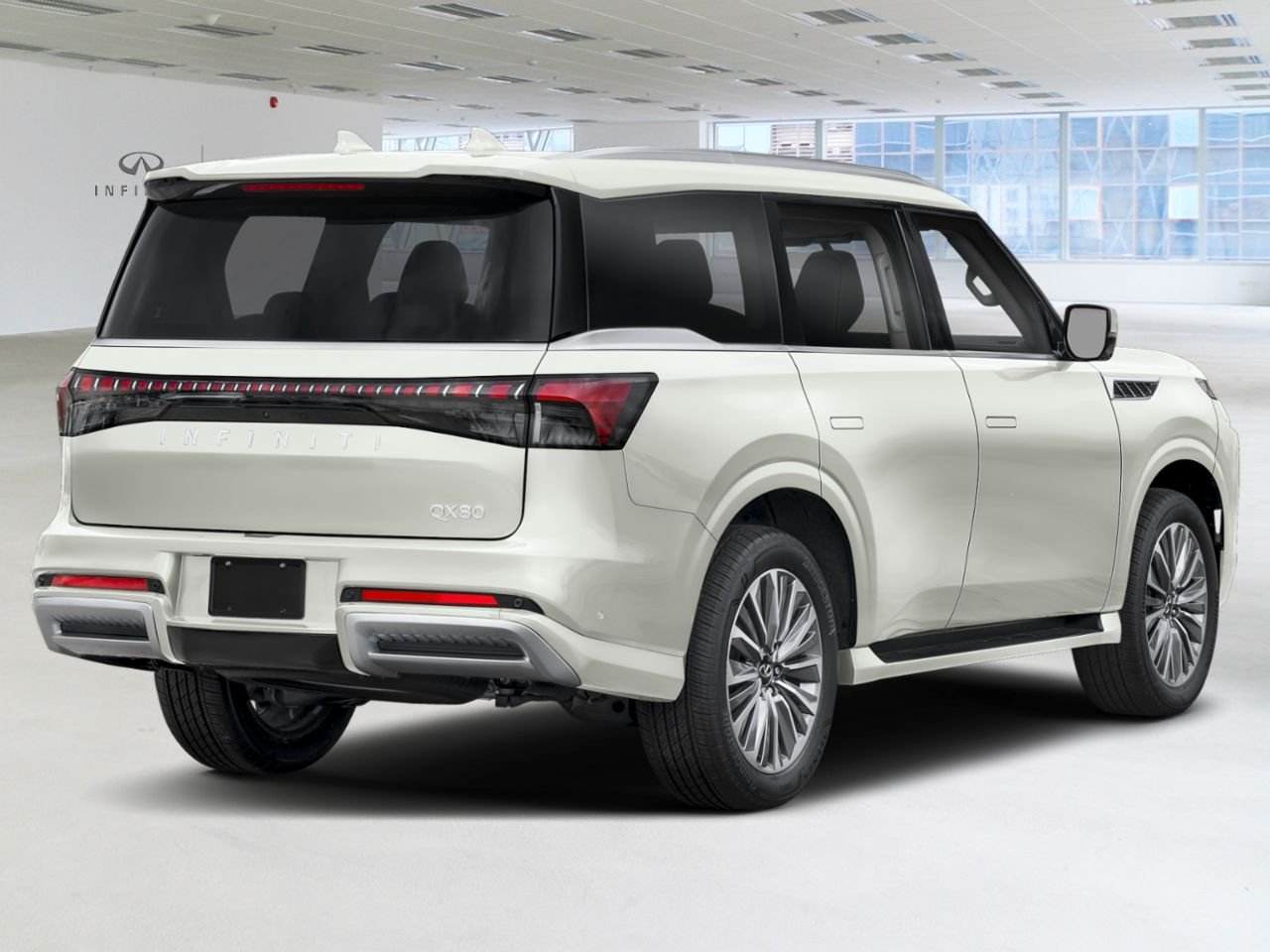 2026 INFINITI QX80 Radiant White TriCoat Pearl Saint-Basile-le-Grand - photo #1
