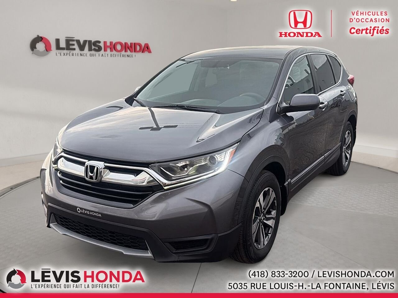 2017 Honda CR-V LX 2RM 2 RM 5 portes LX Grey Lévis - photo #0
