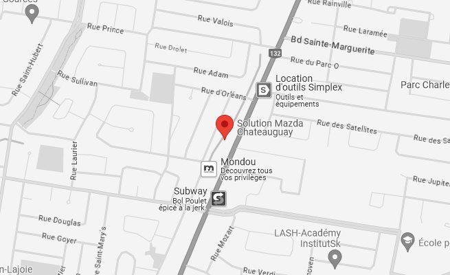 Solution Mazda Châteauguay
