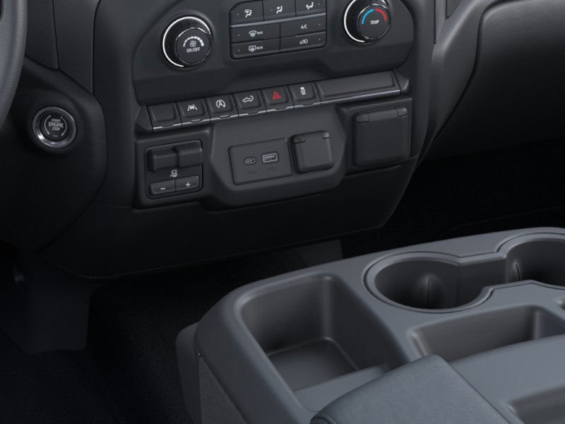 CHEVROLET SILVERADO 1500 Custom cabine double 4RM 147 po 2026 Gris Sherbrooke - photo #22