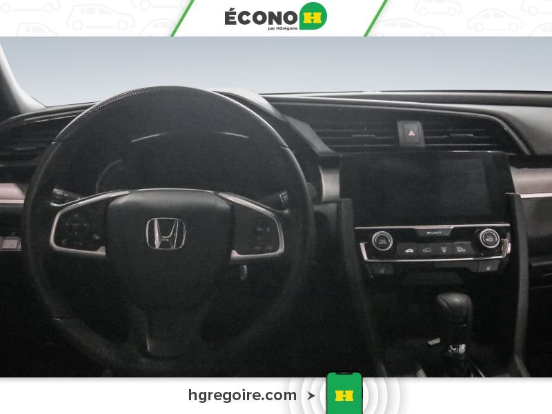 Honda Civic 730207 | LX AUTO GR ÉLEC A/C BLUETOOTH CAMÉRA MAGS 2018 Noir Laval - photo #10