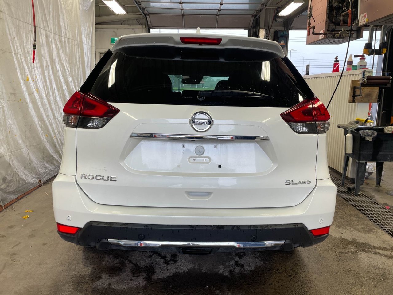 Nissan Rogue SL AWD *TOIT* NAV CUIR SIÈGES CHAUF BOSE CARPLAY 2019 Blanc Saint-Jérôme - photo #8