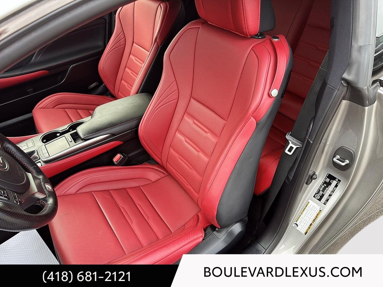 Lexus RC 19883A 2023 Argent Québec - photo #8