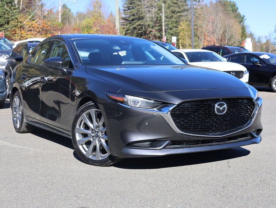 Mazda Mazda3 GT TI i-ACTIV BA, Navigation, Toit ouvrant, Sièges en cuir 2021 Gris