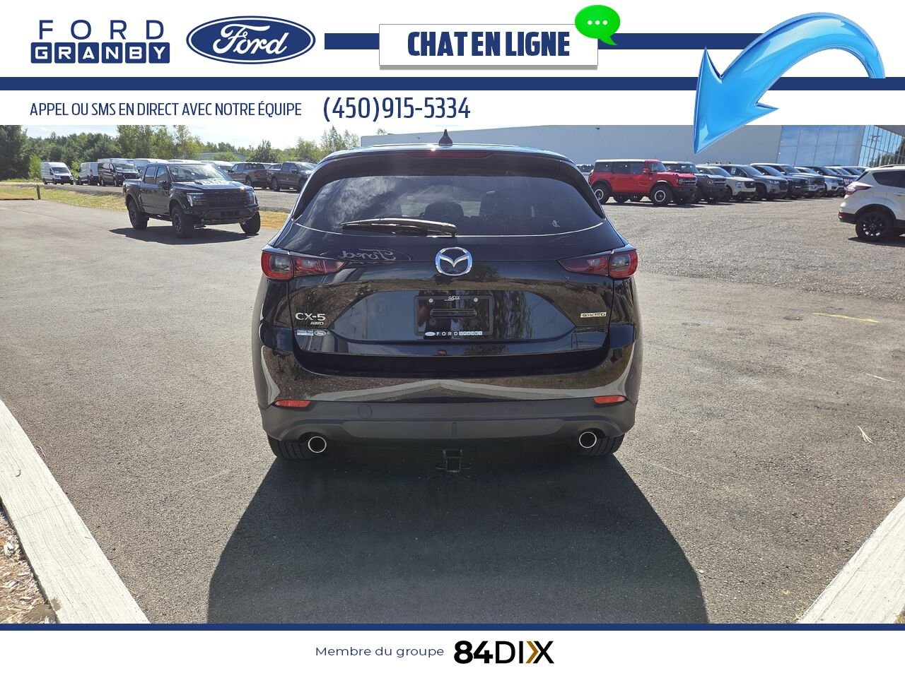 Mazda CX-5 2022 Noir Granby - photo #5
