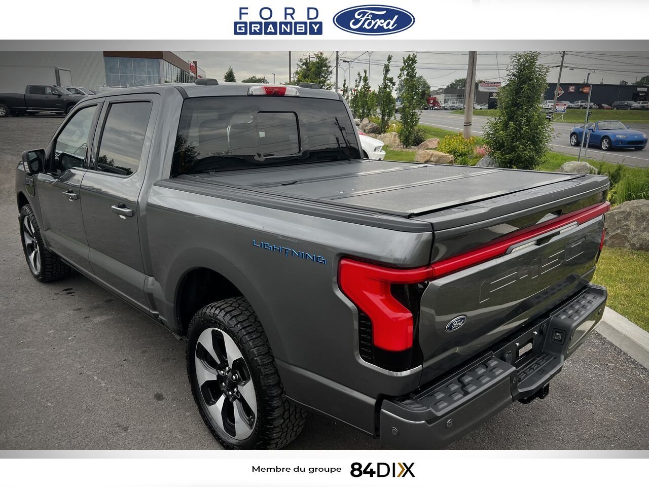 2023 Ford F-150 Lightning Grey Granby - photo #5