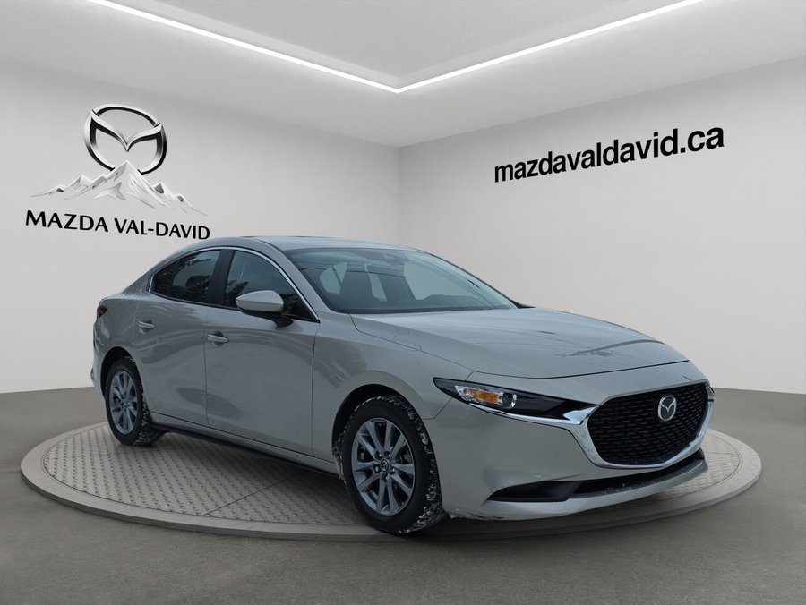 2023 Mazda Mazda3 GS BA, Jamais accidenté Sièges en cuir, Volant chauffant, Bluetooth Beige