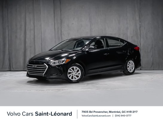 2017 Hyundai Elantra LE SIÈGES CHAUFFANT CRUISE CONTROL Black