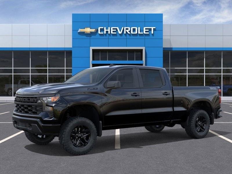 Chevrolet Silverado 1500 Custom Trail Boss 2026 Noir Rouyn-Noranda - photo #1