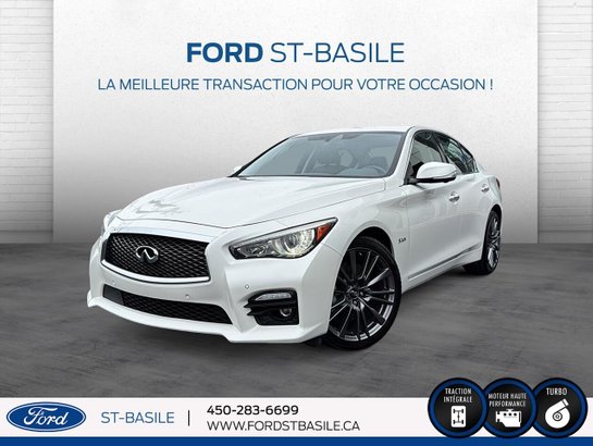 2016 INFINITI Q50 2016 White