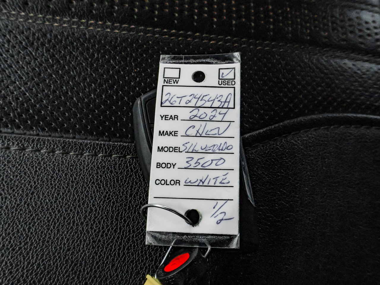 2024 Chevrolet Silverado 3500HD 4WD Crew Cab 159 High Country White Sherwood Park - photo #31