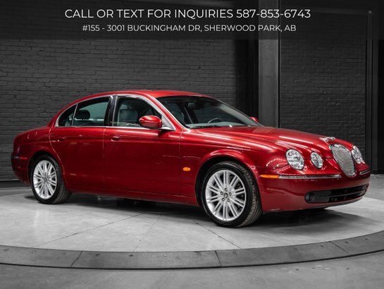 2006 Jaguar S-TYPE 2006 Radiance Red Metallic